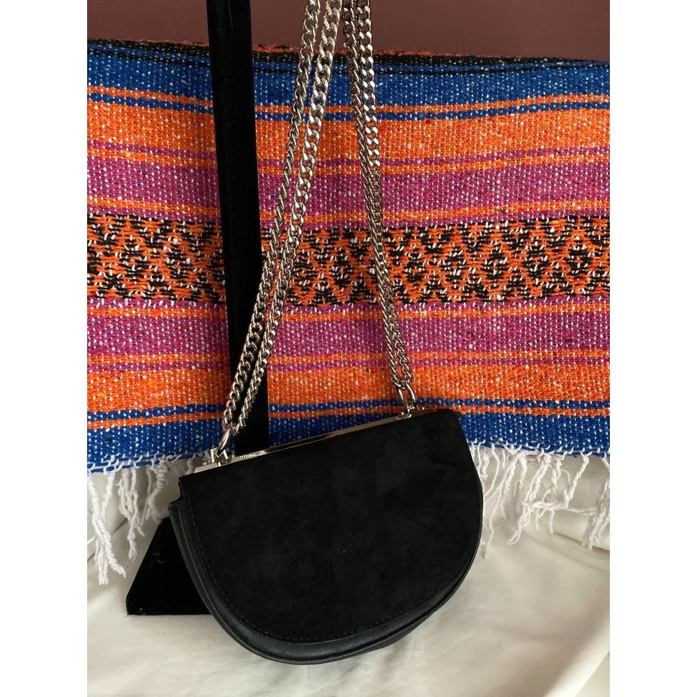 Express black shoulder bag crossbody bag chain strap